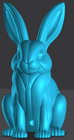 Mô hình chú thỏ Phục sinh trang trí tăm tre - Độc đáo, dễ thương - Image 1