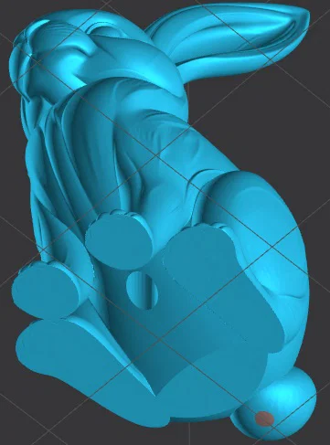 Mô hình chú thỏ Phục sinh trang trí tăm tre - Độc đáo, dễ thương - Image 2