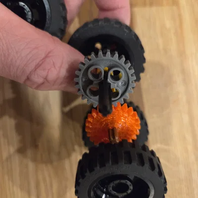 Bánh răng 24 răng tương thích Lego (Lego compatible gear 24 teeth)