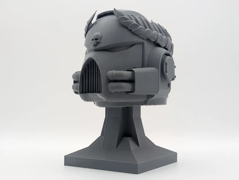 Mô hình trưng bày mũ chiến binh Warhammer 40K Mark 7 cực đẹp - Image 1