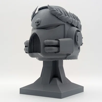 Mô hình trưng bày mũ chiến binh Warhammer 40K Mark 7 cực đẹp