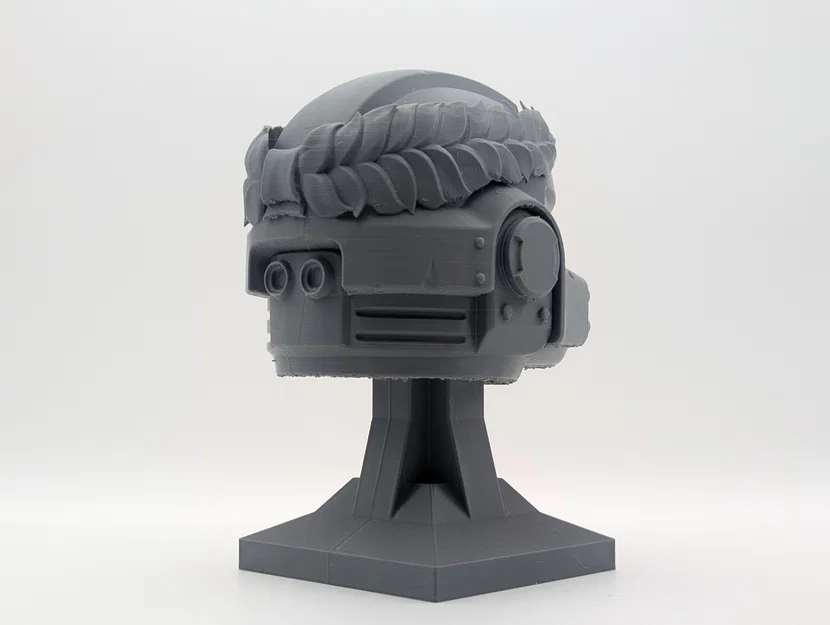 Mô hình trưng bày mũ chiến binh Warhammer 40K Mark 7 cực đẹp - Image 2