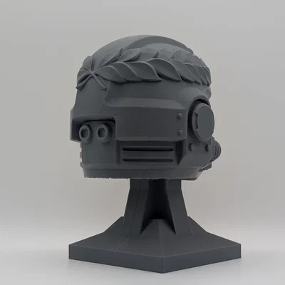 Mô hình trưng bày mũ chiến binh Warhammer 40K Demetrian Titus