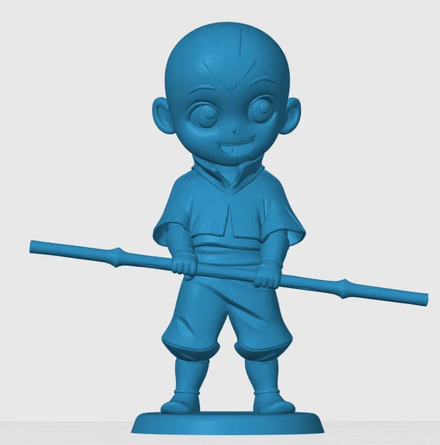 Mô hình Aang chibi (Avatar: The Last Airbender) trang trí bàn làm việc - Image 3