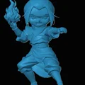 Mô hình 3D Azula Chibi cực chất từ Avatar: The Last Airbender - Thumbnail 1