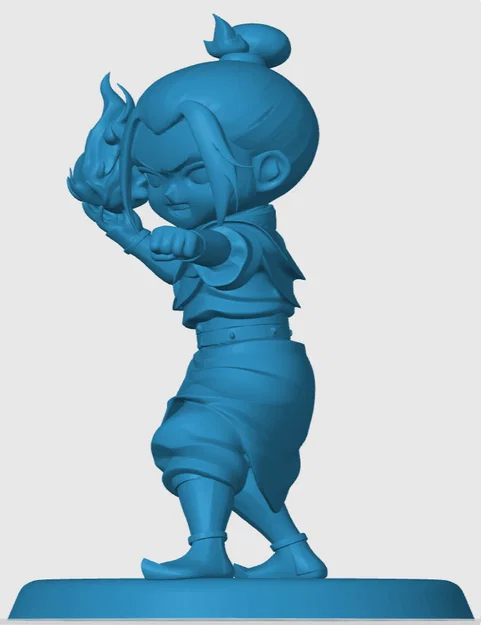 Mô hình 3D Azula Chibi cực chất từ Avatar: The Last Airbender - Image 2