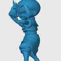 Mô hình 3D Azula Chibi cực chất từ Avatar: The Last Airbender - Thumbnail 3