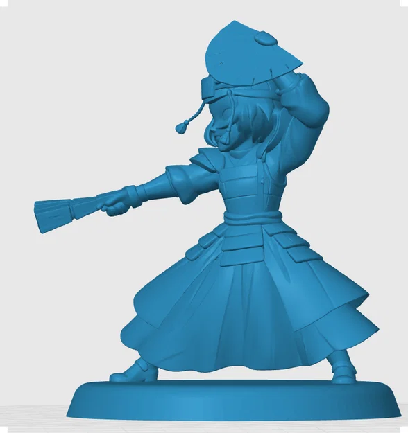 Mô hình Suki Avatar The Last Airbender phong cách Chibi cho in 3D - Image 2