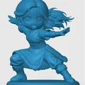 Mô hình 3D Katara Chibi - Tác phẩm nghệ thuật dành cho fan Avatar - Thumbnail 3