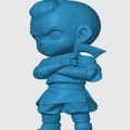 Mô hình Sokka Chibi đáng yêu từ Avatar: The Last Airbender (In 3D) - Thumbnail 2