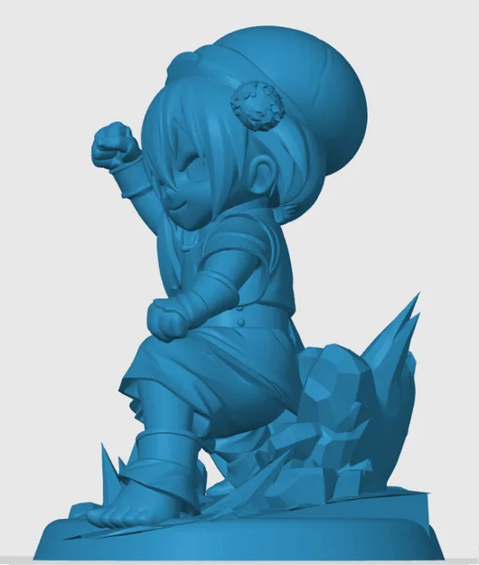 Mô hình Toph Chibi từ Avatar: The Last Airbender - File in 3D - Image 2