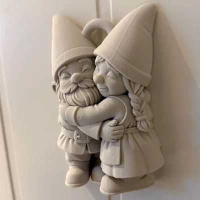 Tranh treo tường Hugging Gnomes