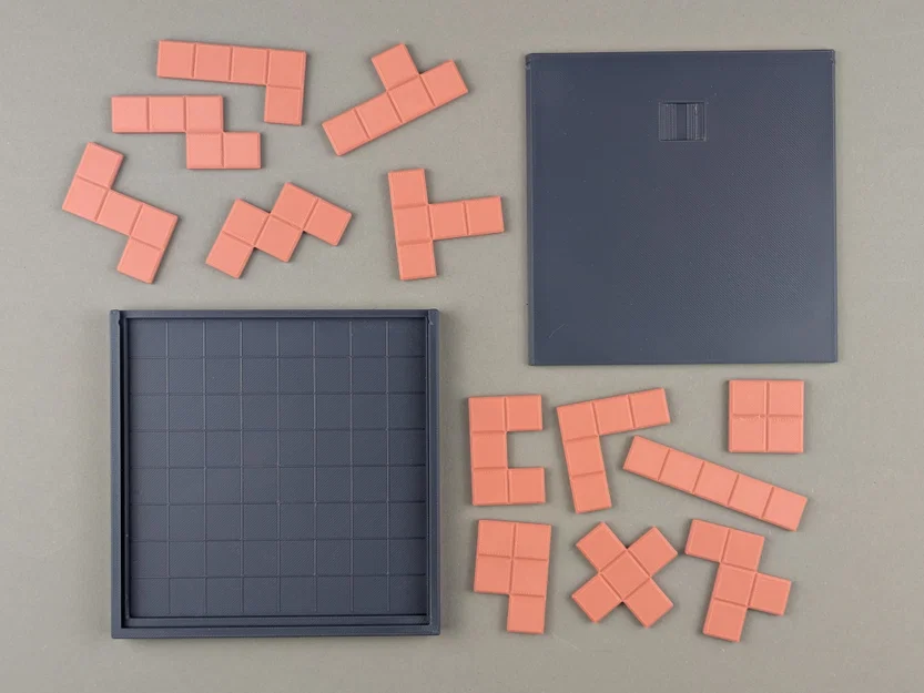 Pentomino 2D - Trò chơi xếp hình hình học 8x8 - Image 3