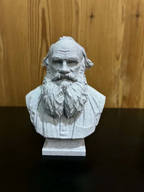 Tượng bán thân Lev (Léon) Nikolaïevitch Tolstoï - Image 2