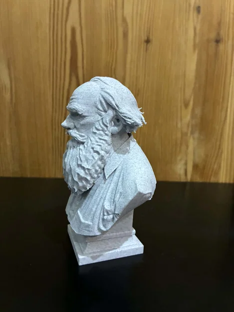 Tượng bán thân Lev (Léon) Nikolaïevitch Tolstoï - Image 3