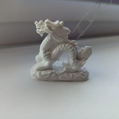 Mô hình rồng Trung Hoa phong thủy 3D cực đẹp và may mắn