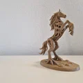 Mô hình Bonsai Ngựa (Bonsai Horse Tree) - Thumbnail 2