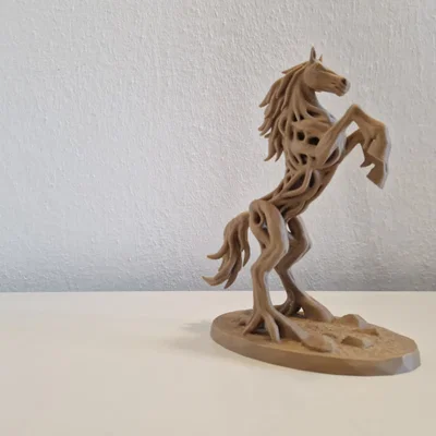 Mô hình Bonsai Ngựa (Bonsai Horse Tree)
