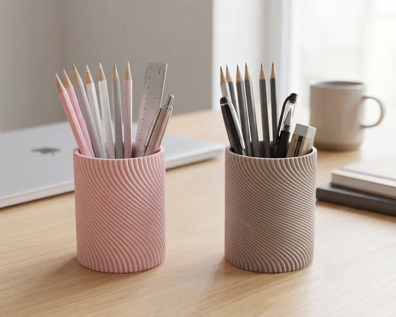 Ống cắm bút / Chậu cây để bàn - Image 1