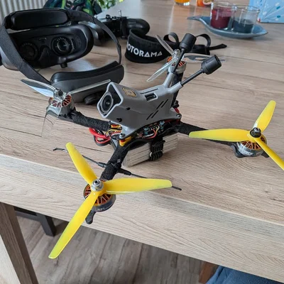 Ngàm gắn DJI O4 tunnel vision