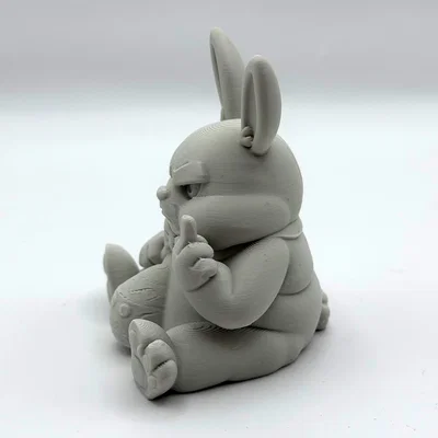 Chú Thỏ Phục Sinh "Ngón Giữa"