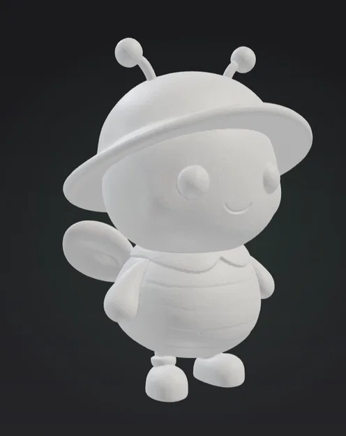 Mô hình nhân vật ong thợ mini đáng yêu trang trí bàn làm việc - Image 1