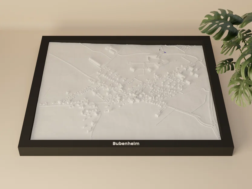 Bubenheim, Đức - Mô hình thu nhỏ 3D - Image 1