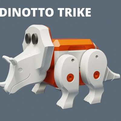 HP DINOTTO TRIKE - Robot Khủng Long Ba Sừng cho HP Otto