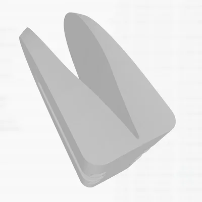 Chi tiết trục đỡ 19mm thiết kế chuẩn Airfoil cho dự án 3D