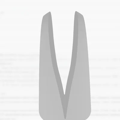 Chi tiết trục đỡ 19mm thiết kế chuẩn Airfoil cho dự án 3D