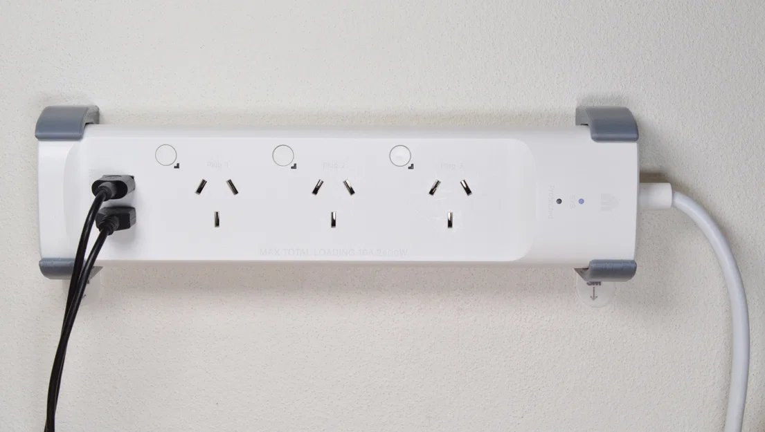 Giá treo tường cho ổ cắm Tapo và Kasa - Không cần khoan - Image 1