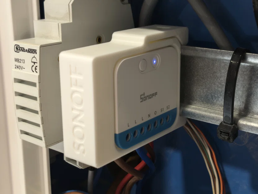 Giá đỡ DIN Rail cho thiết bị SONOFF MINI Extreme Series - Image 4