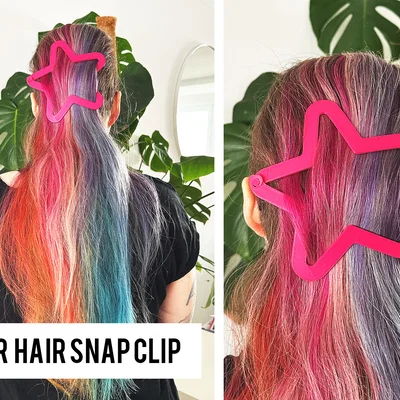 Kẹp Tóc Hình Ngôi Sao (Star Hair Snap Clip)