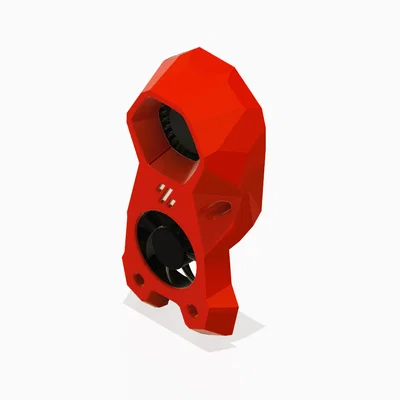 Bộ Vỏ Tản Nhiệt Và Hỗ Trợ LED Cho Voron Stealthburner