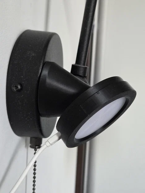 Giá treo tường 3D thông minh cho đèn đọc sách IKEA STRIMSÄV - Image 1