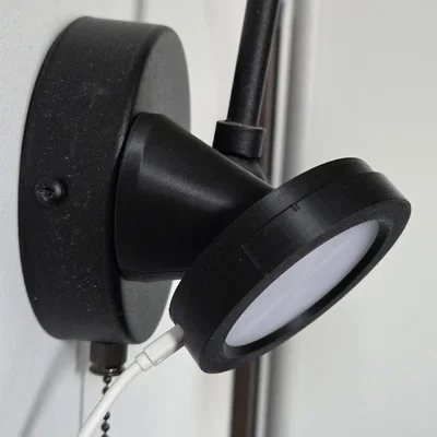 Giá treo tường 3D thông minh cho đèn đọc sách IKEA STRIMSÄV