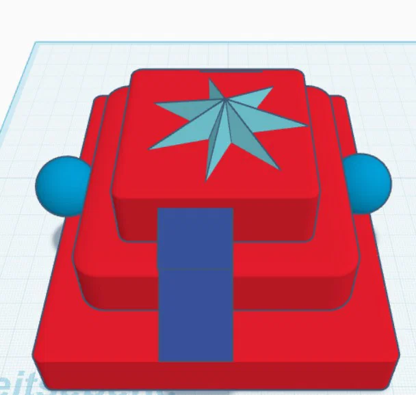 Mô hình kim tự tháp trang trí hình học độc đáo cho máy in 3D - Image 1