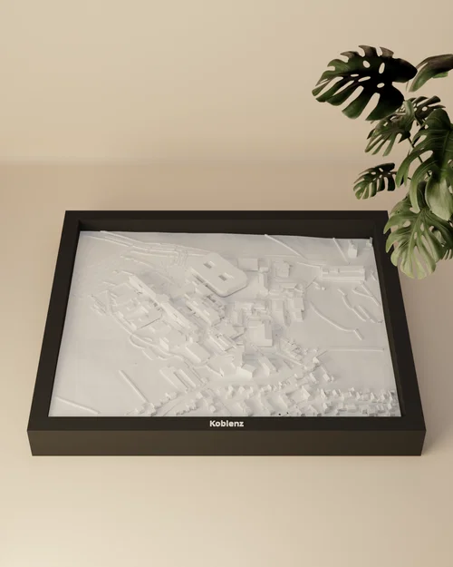 BwZK Koblenz, Đức - Mô hình thu nhỏ 3D - Image 2