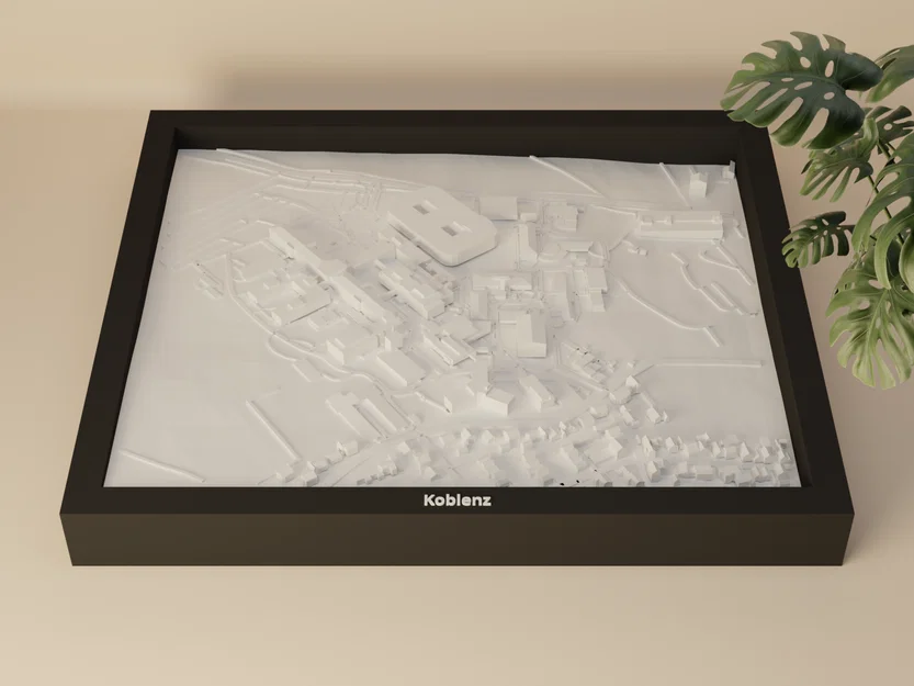 BwZK Koblenz, Đức - Mô hình thu nhỏ 3D - Image 4