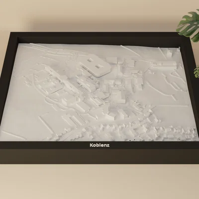 BwZK Koblenz, Đức - Mô hình thu nhỏ 3D