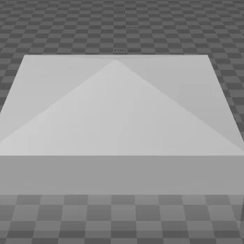 Nắp chụp bảo vệ đầu cột ngoài trời 104mm (Chapeau pour poteau)