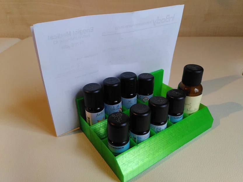 Khay Tổ Chức Tinh Dầu Cho Chăm Sóc Sức Khỏe & Gia Đình - Image 1