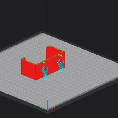 Giá treo bộ sạc Canon LP-E6 cho bảng IKEA SKÅDIS