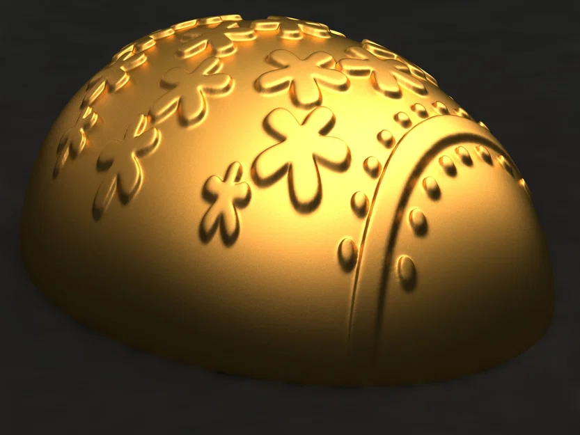 Mô hình 3D Khuôn Trứng - Egg_QSpitQSp - Image 3