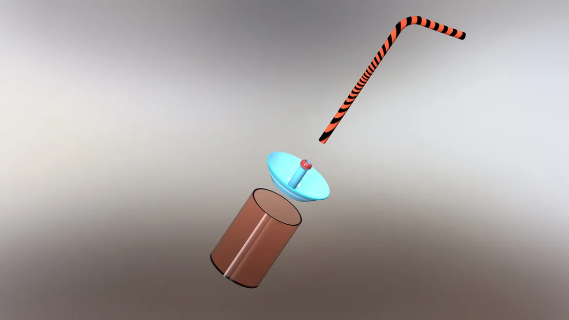 Nắp Ly Kiêm Khay Đựng Snack – Đa Năng, Có Lỗ Cắm Ống Hút và Thoát Hơi - Image 3