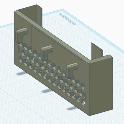 Giá treo pin NEEWER NP-F & sạc DU-F550 cho bảng IKEA SKÅDIS