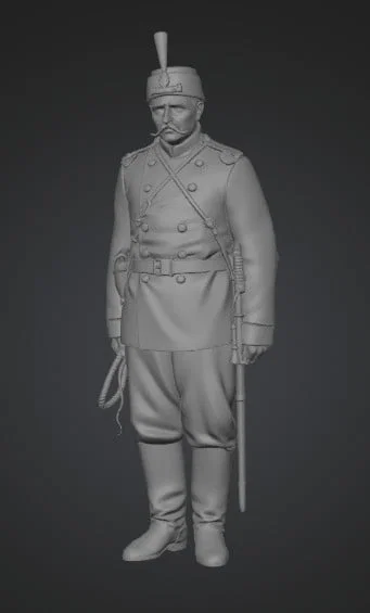 Mô hình Cảnh sát kỵ binh Nga 1914 (Lower Rank Mounted Police Guard) - Image 1