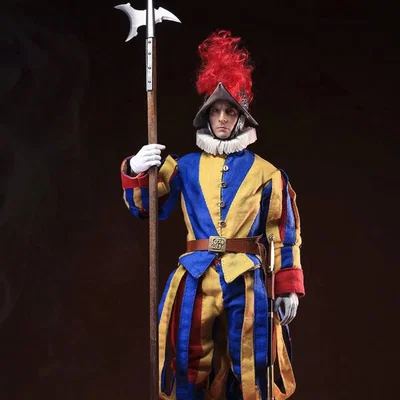 Mô hình in 3D Vệ binh Thụy Sĩ (Pontifical Swiss Guard) chi tiết cao