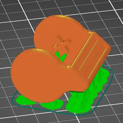 Nút gạt điều chỉnh lưu lượng súng phun Karcher - File in 3D thay thế
