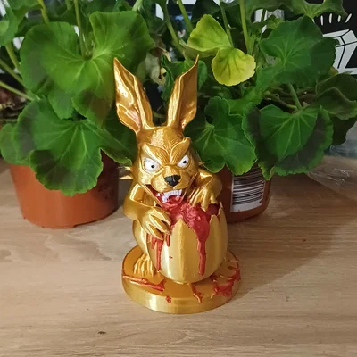 Mô hình thỏ Phục Sinh độc đáo - Hc velikonoce 3D